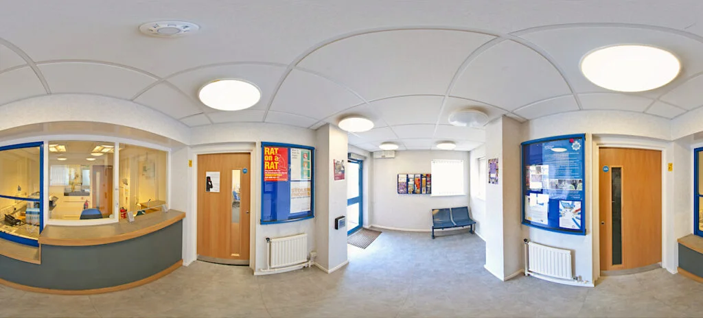 360 Virtual tour image. Police Station