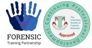 A Landmark Achievement 4 FTp Logo and the Chartered Society of Forensic Science CPD Approved Logo ©