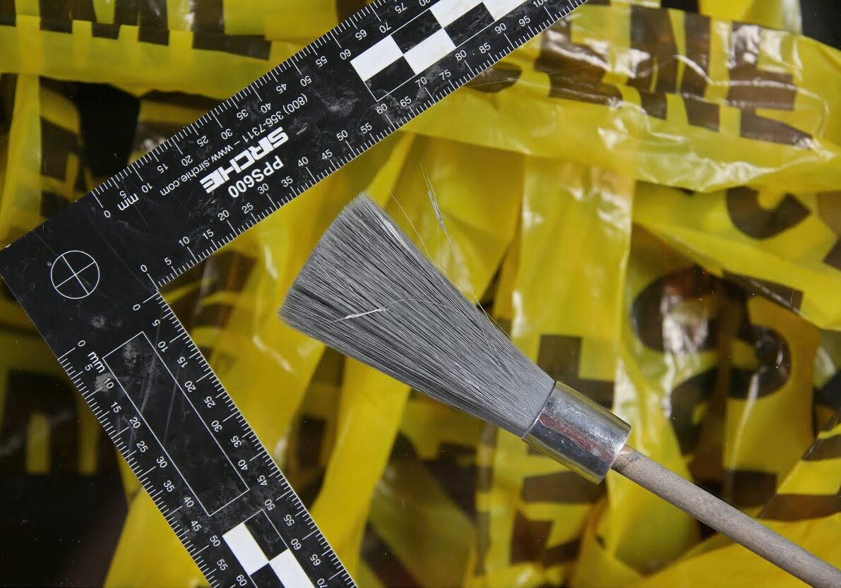 PR Photography - fingerprint brush